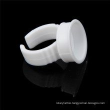 Microblading Pigment Glue Rings Plastic Tattoo Ink Holder Tattoo Cup For Semi Permanent Tattoo accessories